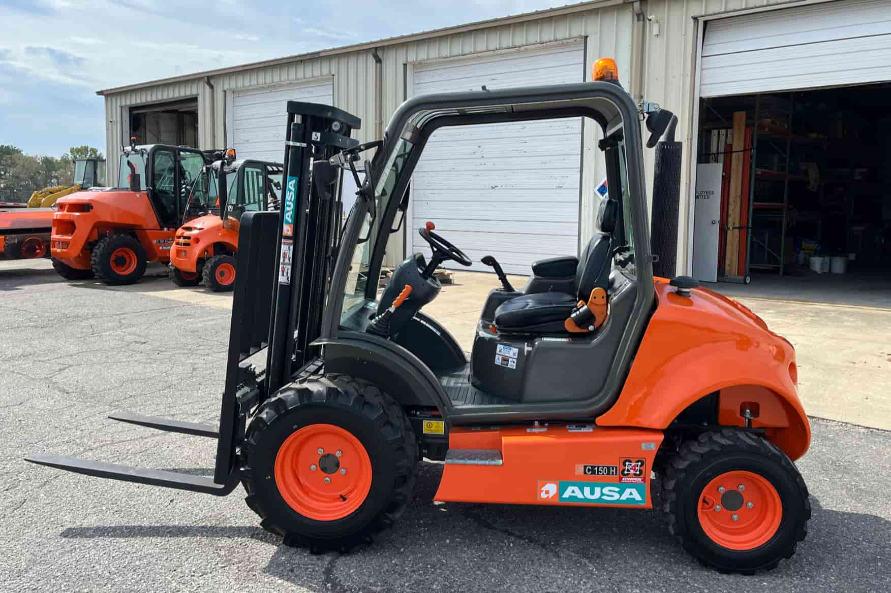 JLG AUSA Rough Terrain Forklift C150Hx4 - Eastern Wrecker Sales Inc