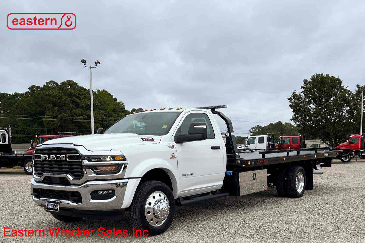 2026 Dodge Ram 5500, 6.7L Cummins Turbodiesel, 8-spd Automatic, 4x4, 20ft Jerr-Dan Steel Carrier, IRL Wheel Lift, Stock Number D7048