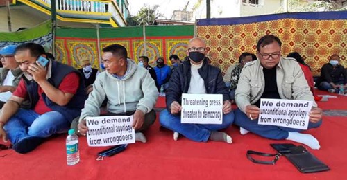Manipur media 48-hour strike