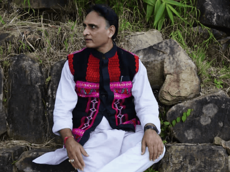 Rajya Sabha MP Prof. Rakesh Sinha has high hopes for Kongthong village