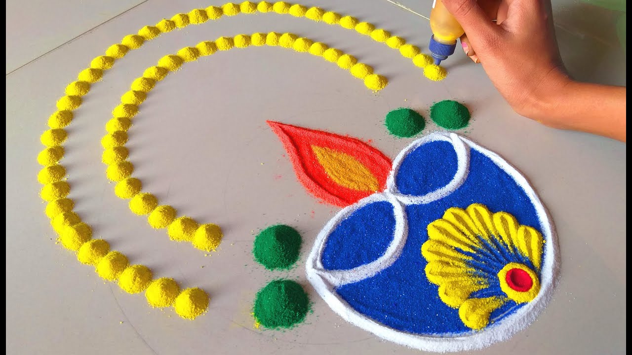 Easy rangoli designs to try at home - eastmojo