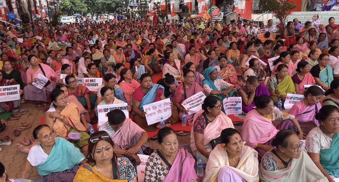 NRC Manipur protest
