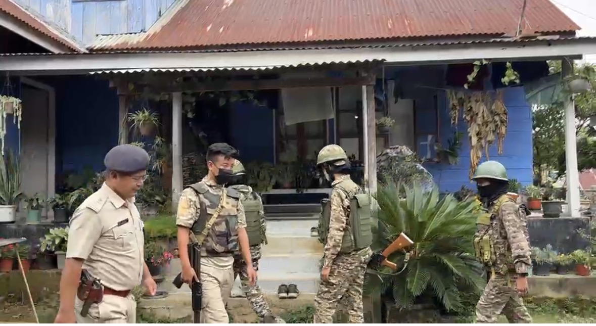 Manipur: CRPF's CoBRA unit conducts searches in Senapati