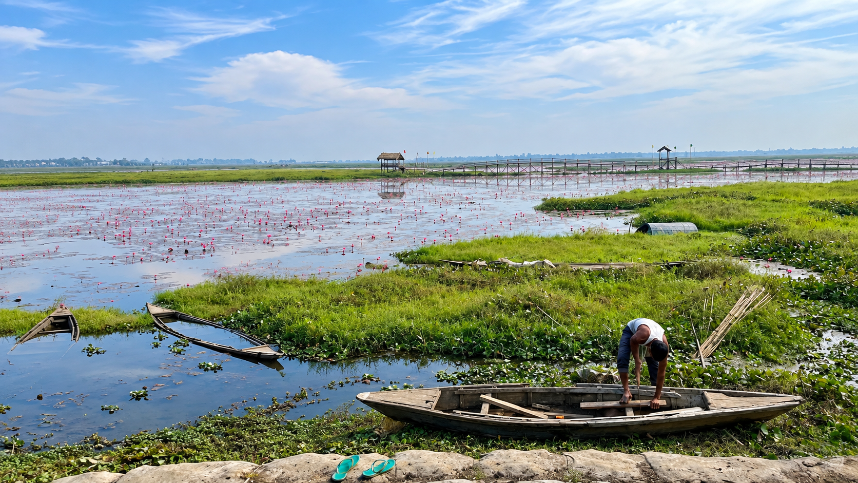 Urpad Beel shrinks, putting Assam’s wetland heritage at risk