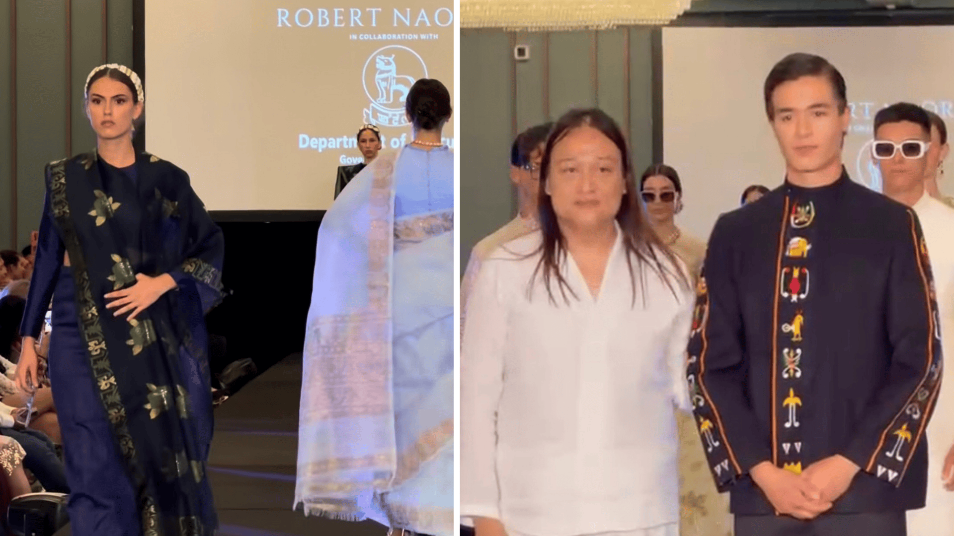 Manipur designer Robert Naorem showcases designs in Milan