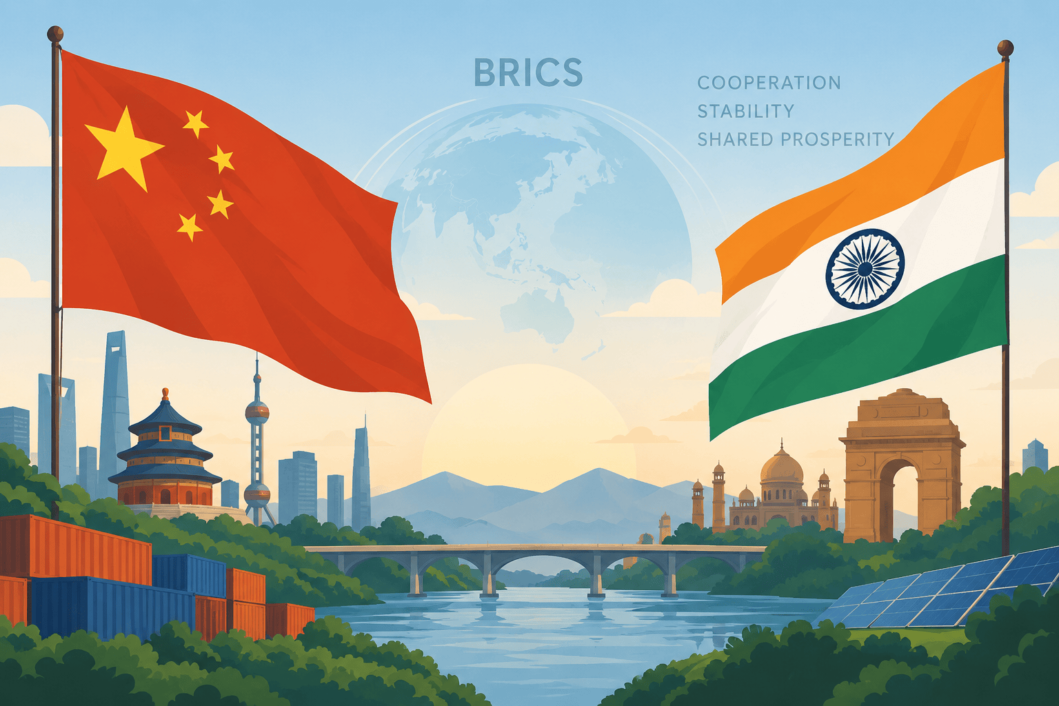Opening a new strategic landscape for steady and long-term China-India relations