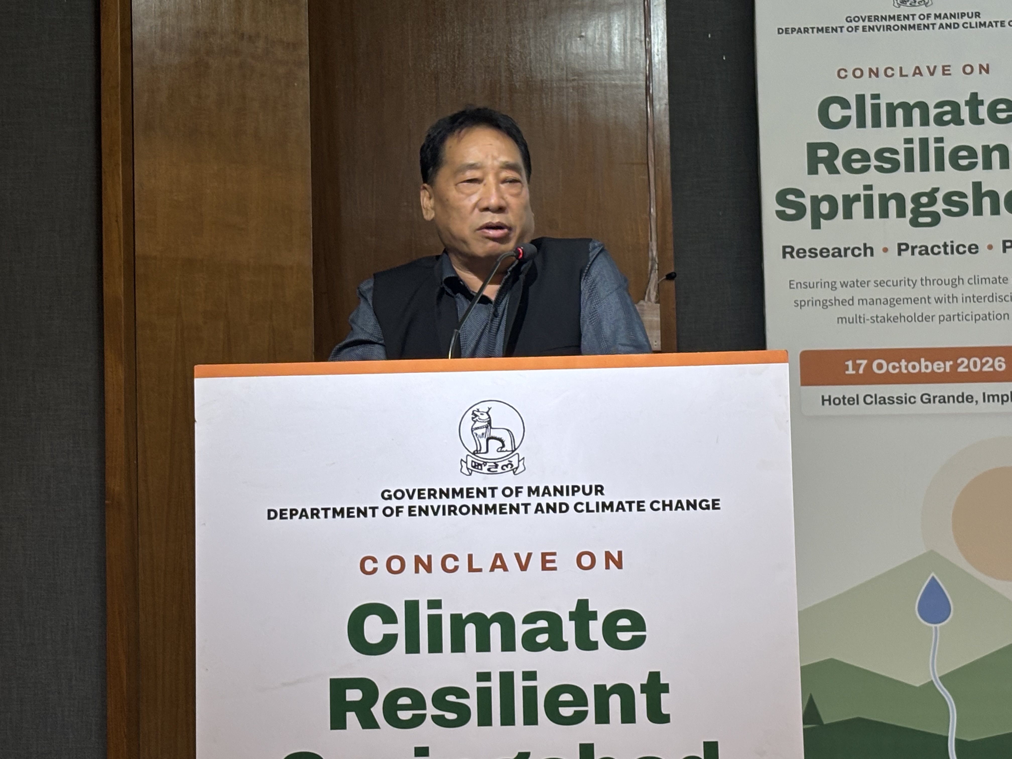 Water more important than bullets, says Manipur Deputy CM Losii Dikho