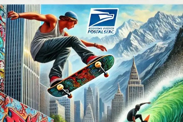 A Representação dos Esportes de Aventura nos Selos Históricos: Uma Jornada Visual e Cultural