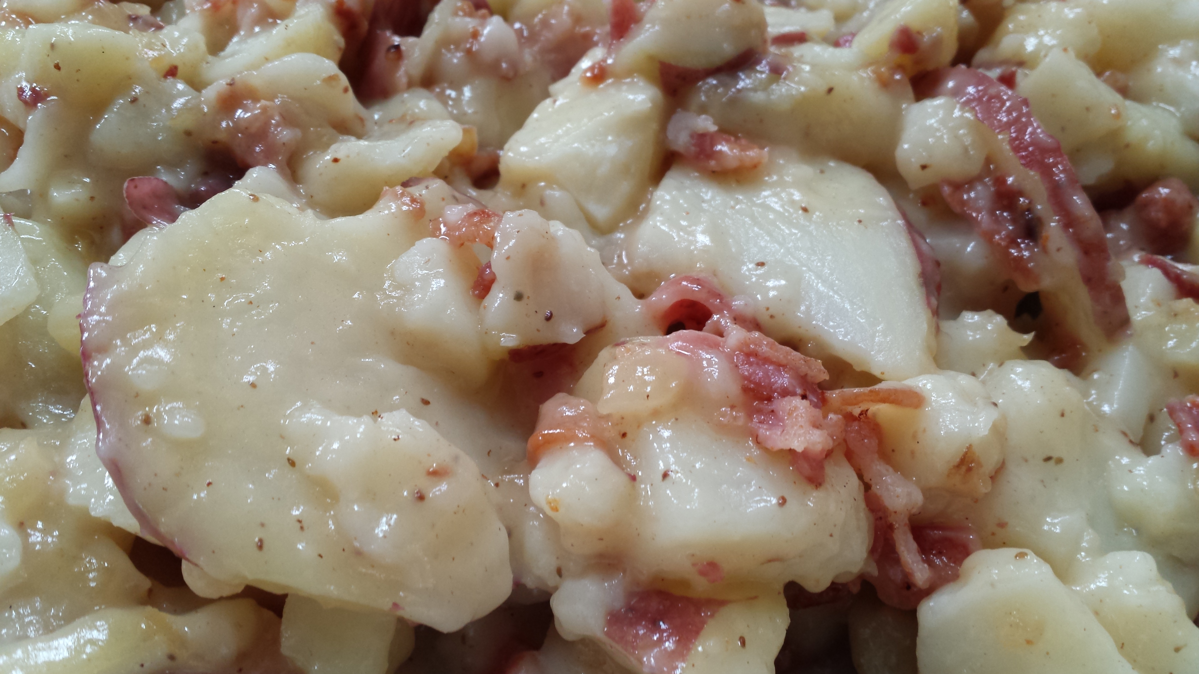 German Potato Salad, finish