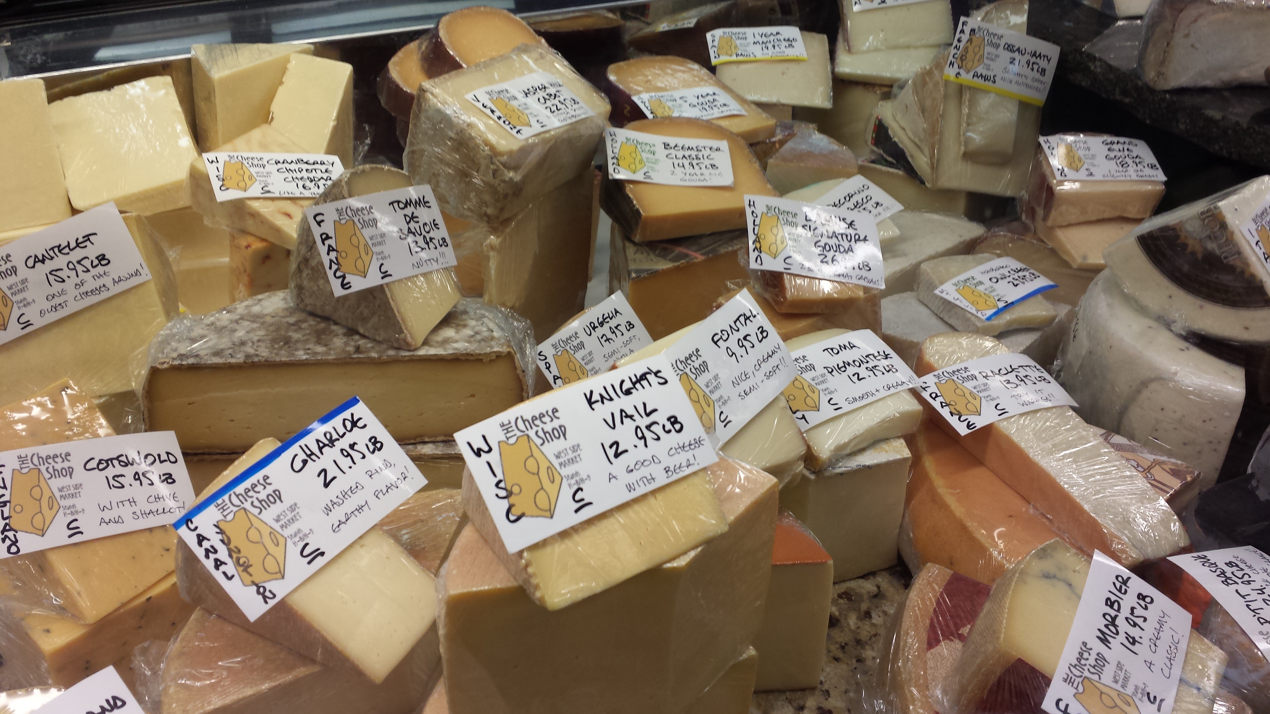 Cheese in Cleveland's glorious West Side Market