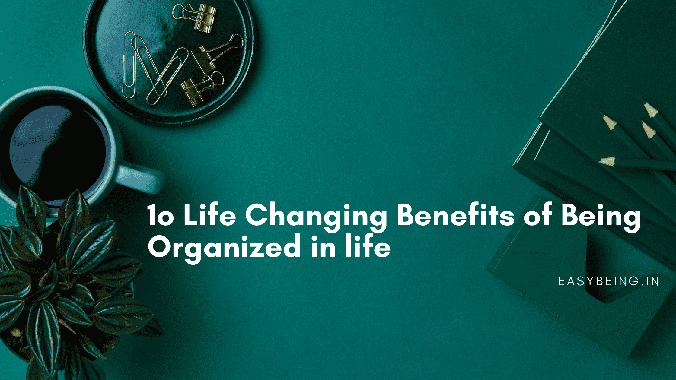 organized life benefits