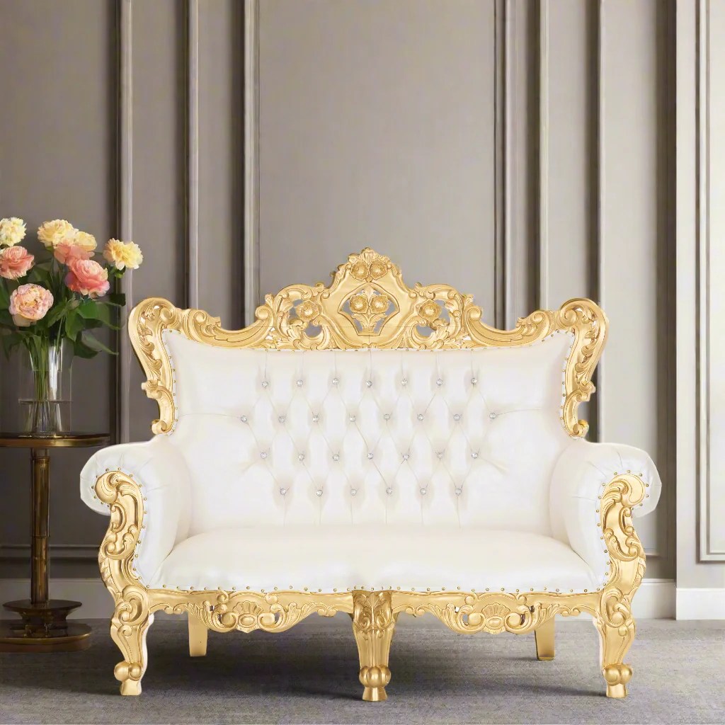throne chair rental, throne sofa, throne rental