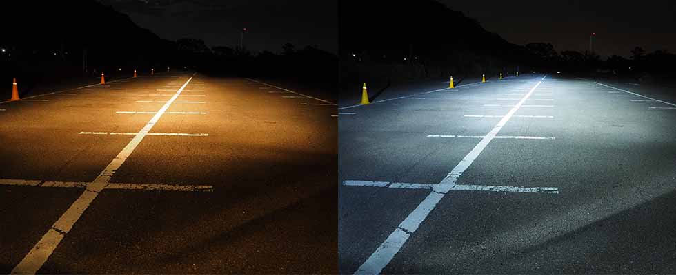 Japanese-made LED headlights RIZING3 2800K H - Genuine Japanese