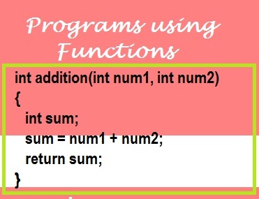 C Program Using Add Function In C Programming Easycodebook Com - Download Professional Colorful Design | Mobile