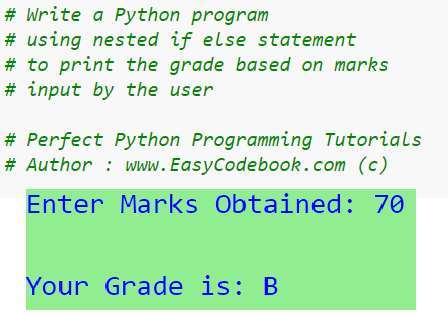 Creating A Simple Grade Ranking Program By Using If Else In Python Youtube - Retina Mountain Designs for Desktop