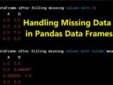 Handling Missing Data In Pandas Data Frames Easycodebook