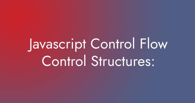 Javascript Control Flow Easy Coding School - Best Dark Pictures in 8K
