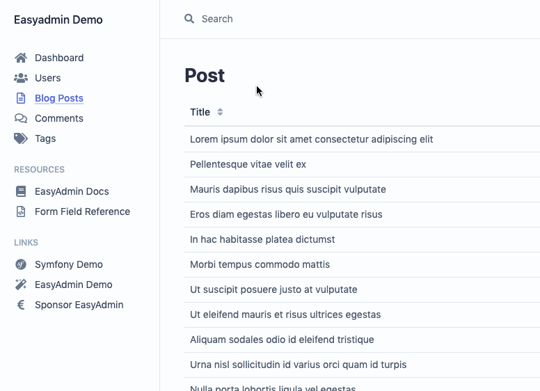 Github Easycorp Easyadmin Demo Easyadmin Demo A Project That Showcases The Main Features Of - Premium City Pattern Gallery - Retina