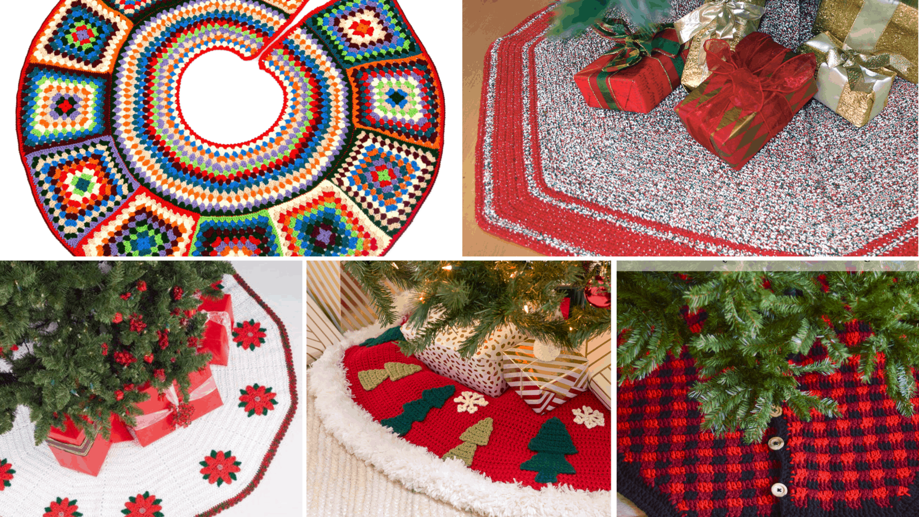 Scalloped Christmas Tree Skirt Pattern Free Easy So Sew Easy
