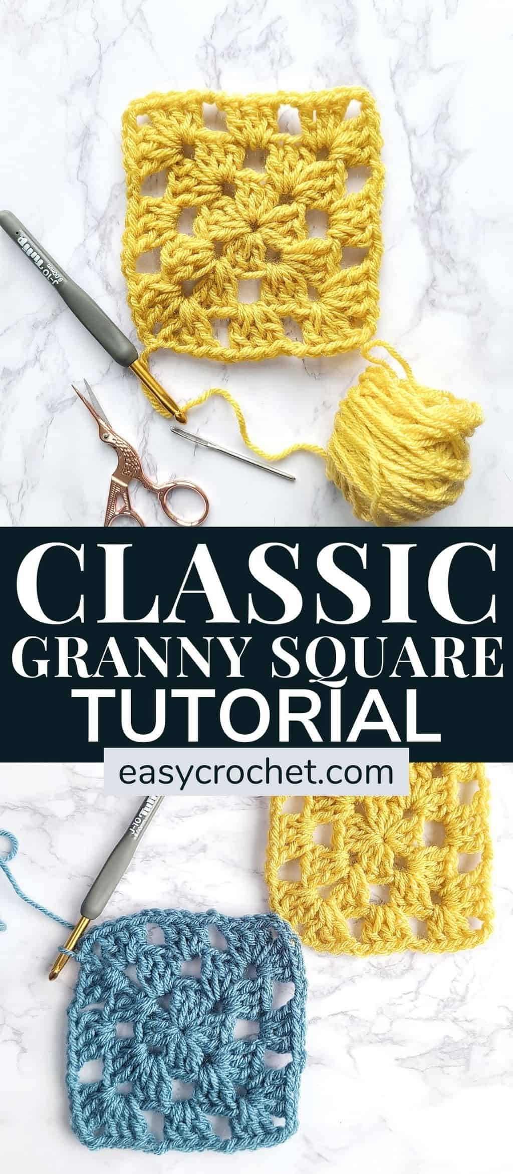 Best granny square free crochet patterns. How To Crochet A Classic Granny Square Easycrochet Com