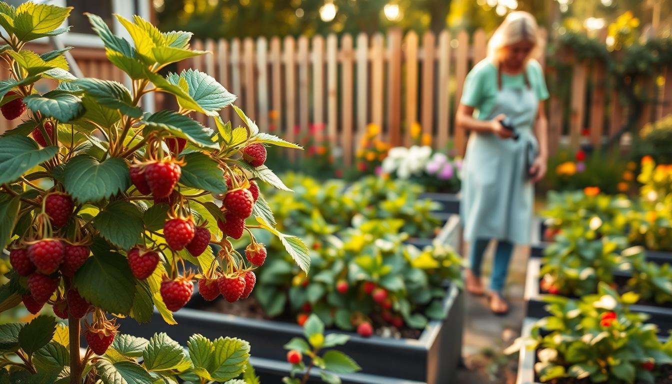 raspberry plants