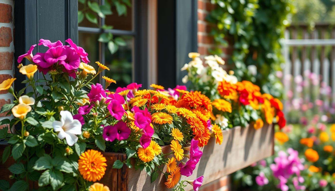 window box flowers