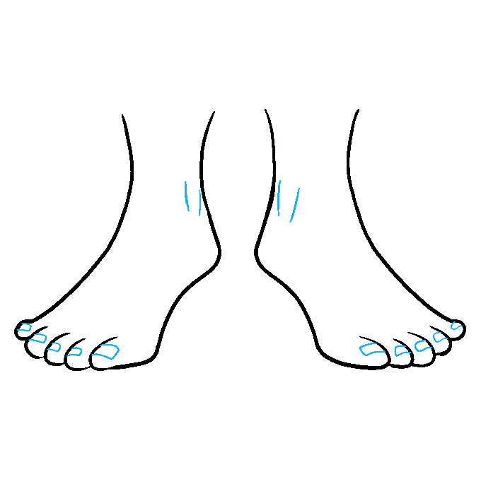 Anime feet just like many other body parts drawn in anime … How To Draw Feet Really Easy Drawing Tutorial