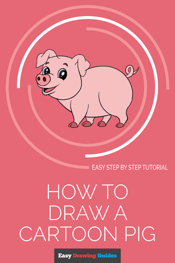 The best selection of royalty free pig face drawing vector art, graphics and stock illustrations. How To Draw A Cartoon Pig In A Few Easy Steps Easy Drawing Guides