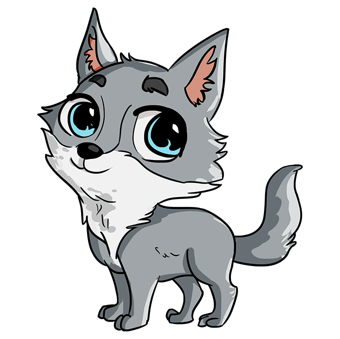 2560x1440 How To Draw A Chibi Wolf Really Easy Drawing Tutorial How To Draw A Chibi Wolf Really Easy Drawing Tutorial