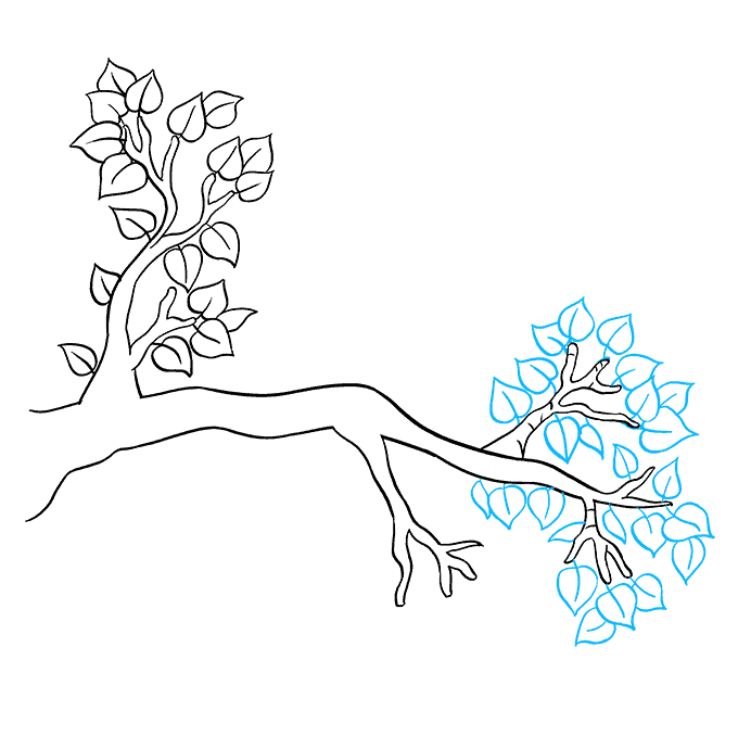 How To Draw A Tree Art Projects For Kids