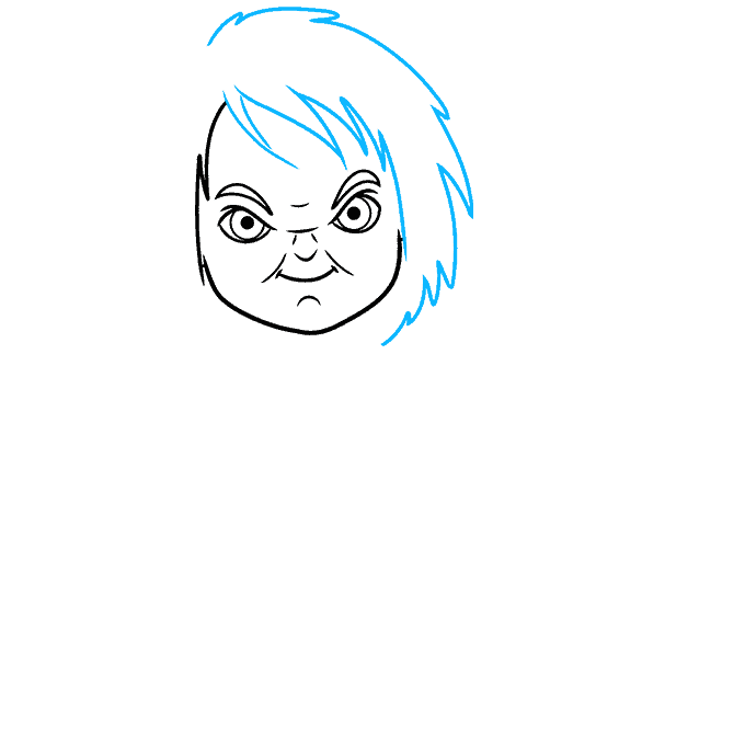 wallpapers Chucky Drawing Ideas how to draw chucky really easy