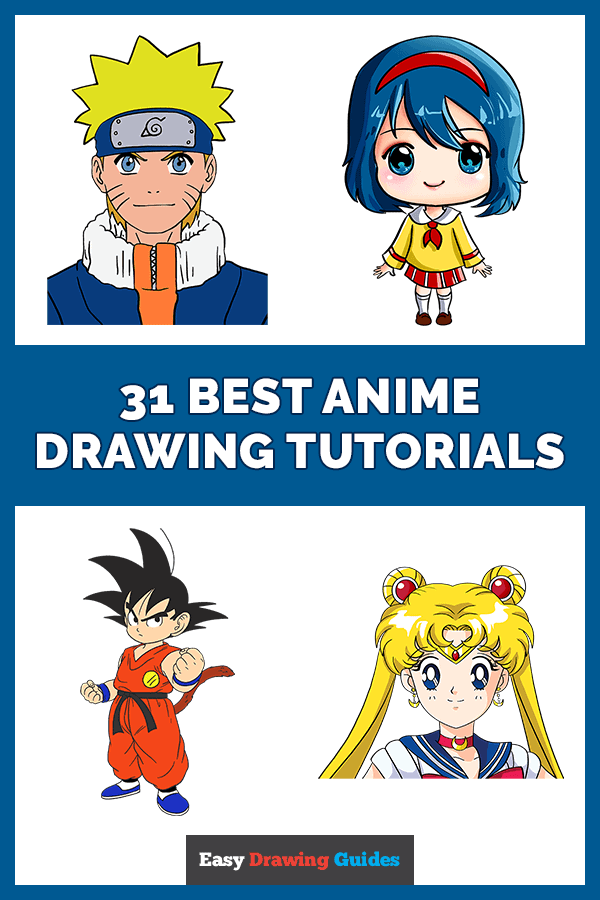 How to draw anime: 31 easy step by step anime & manga drawing tutorials