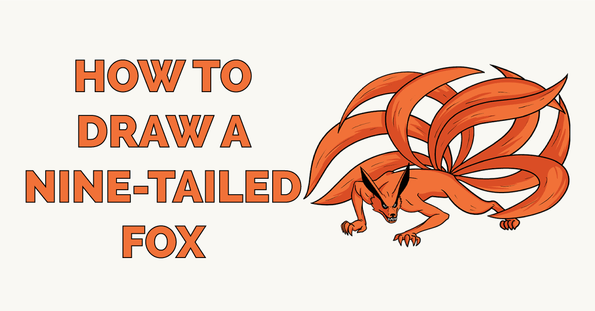 pix Nine Tailed Fox Drawing Step By Step how to draw a nine tailed fox really