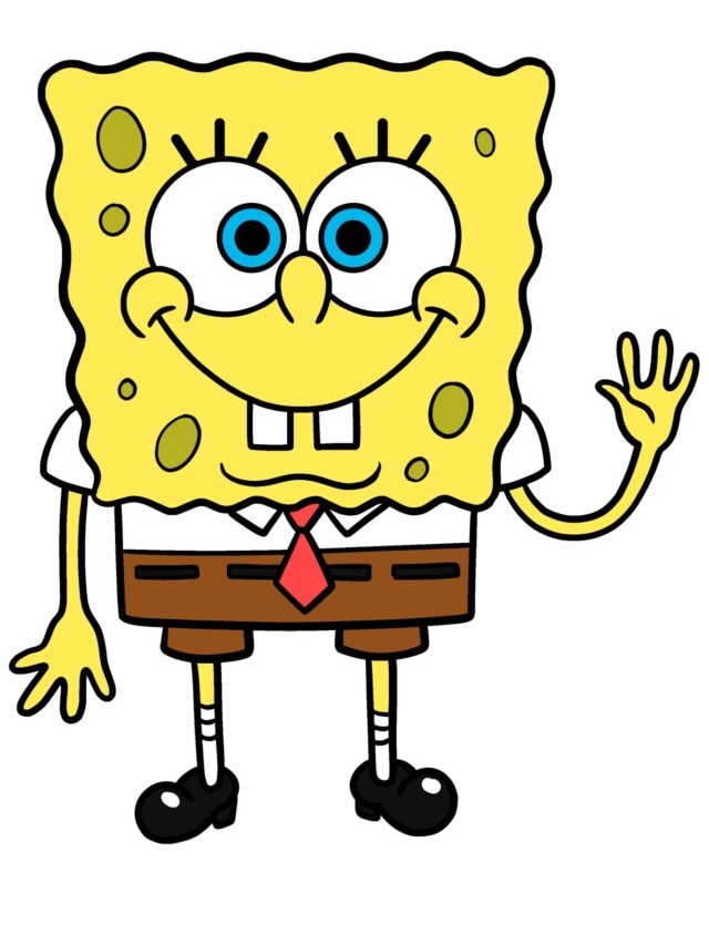 Easy spongebob squarepants step-by-step tutorial