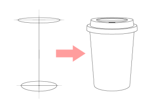 cup coffee draw step drawing easydrawingtips