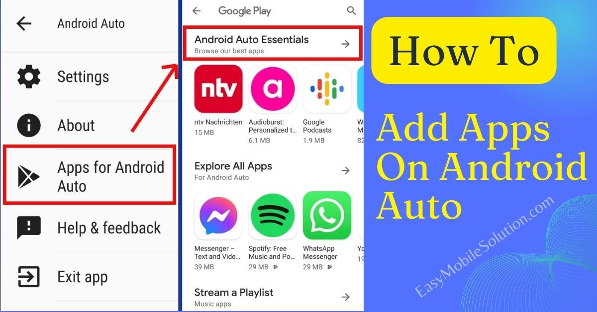 How To Add Apps On Android Auto [No Root 2024]