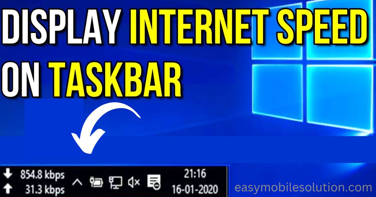 How To Add Speed Meter On Windows 10 Taskbar 2024