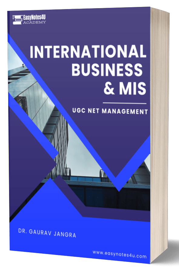 International Business and Management Information System (MIS) PDF Notes ebook - UGC NET
