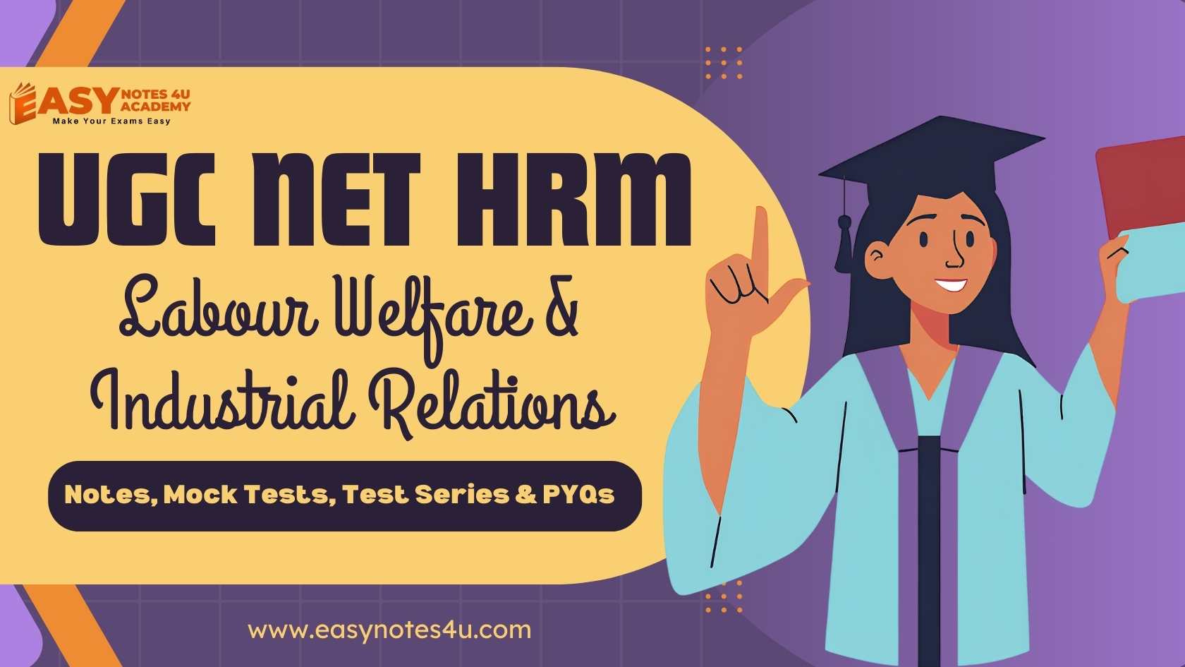 UGC NET in Human Resource Management (HRM), Labour Welfare, or Industrial Relations. The best UGC NET HRM mock tests, test series, and previous year question papers (PYQs)