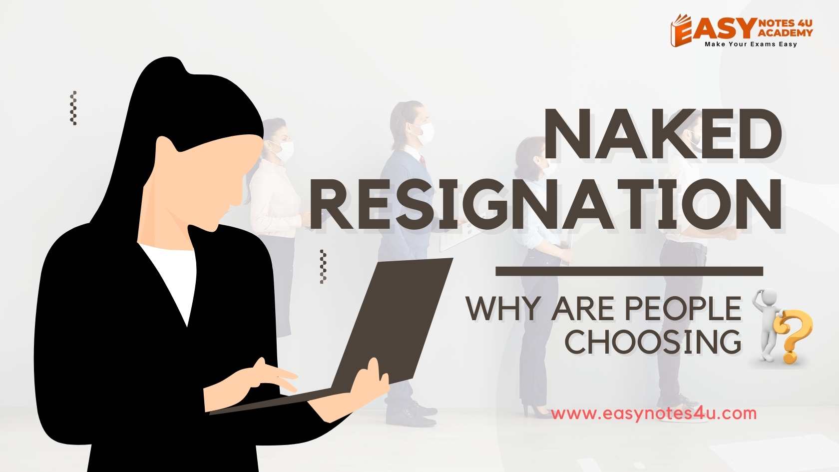 Concept of Naked resignation refers to the act of voluntarily resigning from a job without having another job or income source lined up. It is called “naked” because the individual steps into uncertainty without the security blanket of employment.