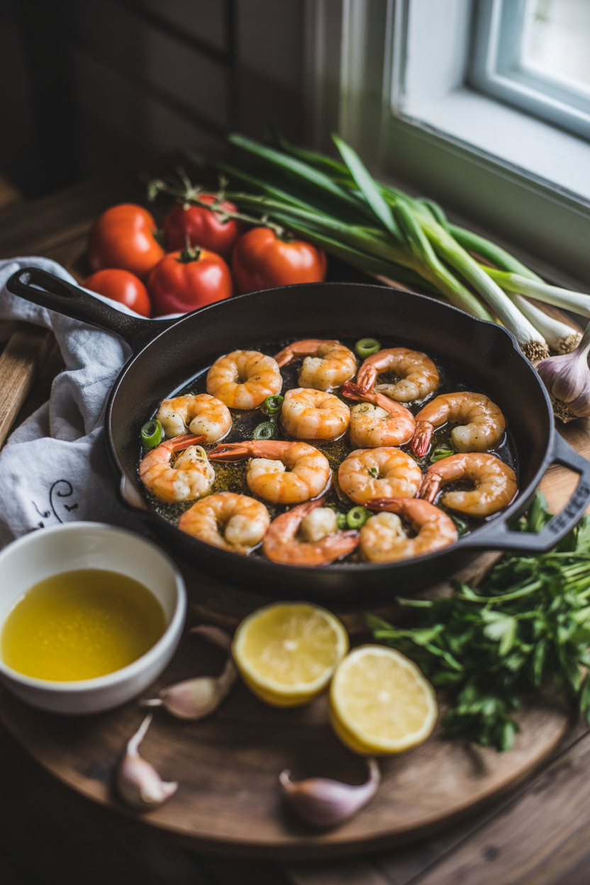 Garlic Butter Shrimp Recipe Ingredients