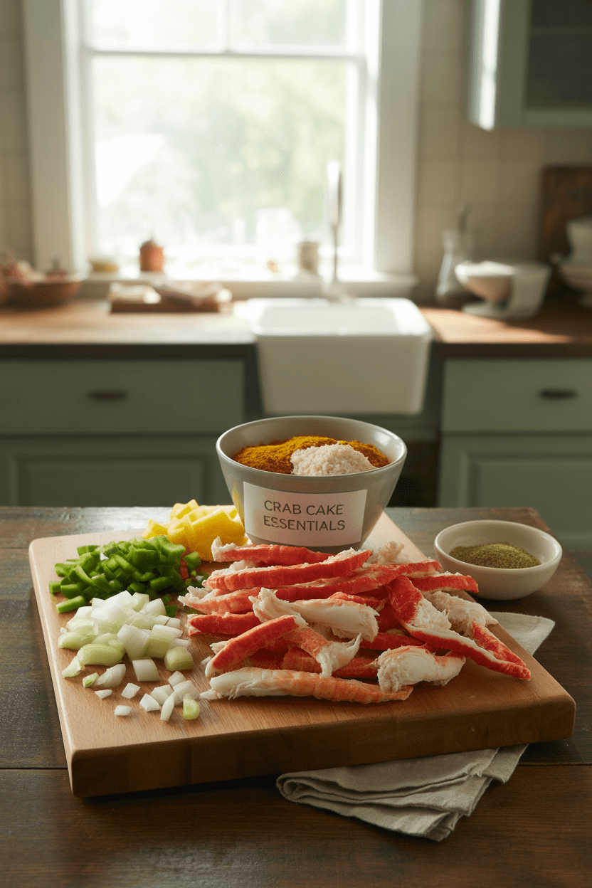 Crab Cakes Recipe Ingredients