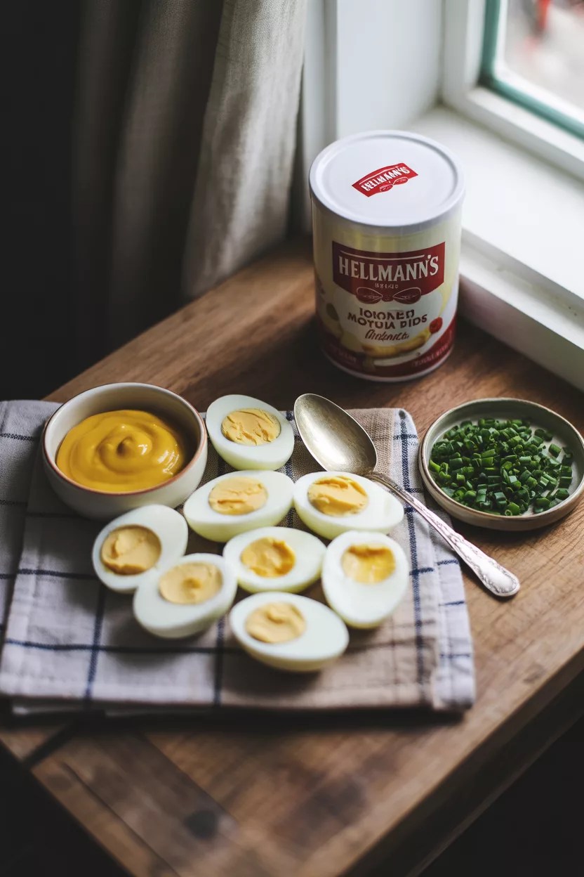 Deviled Eggs Ingredients