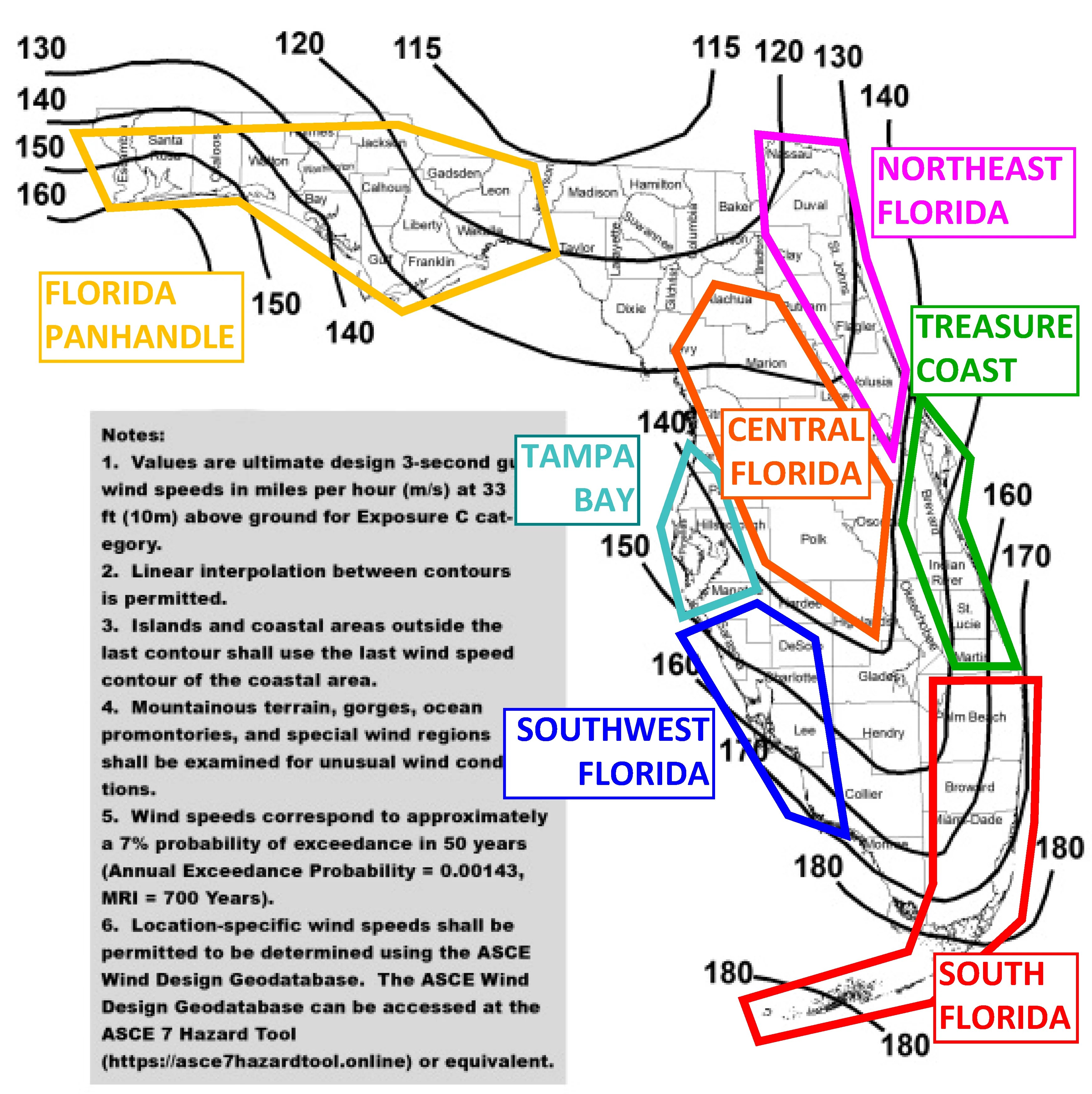 Wind Load Charts REGIONAL 7 22 Easy Seals 