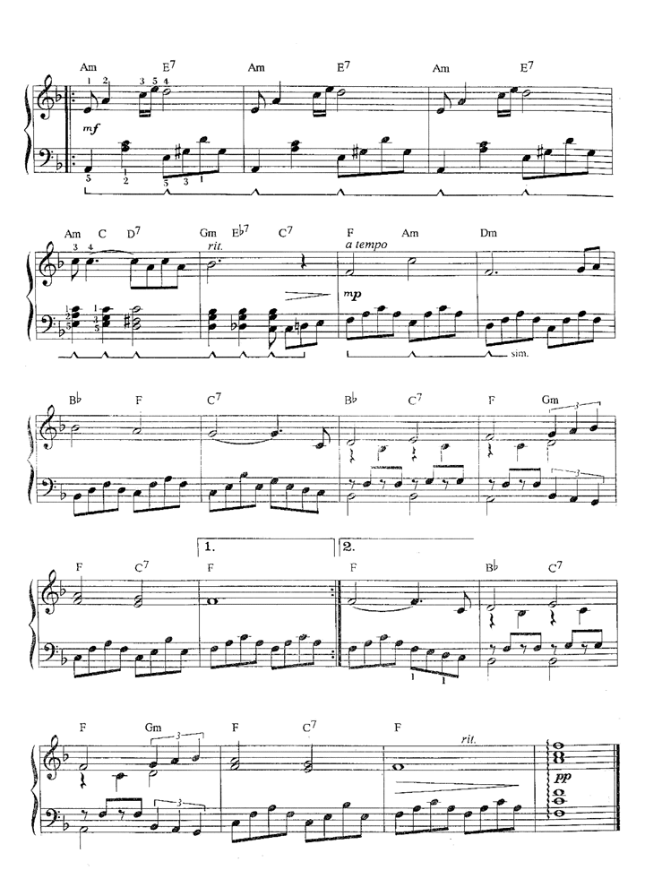 Can t help falling in love pianika