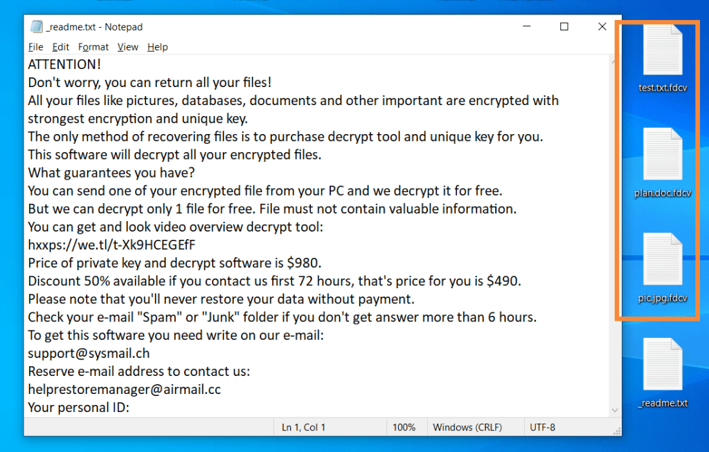 Fdcv Ransomware