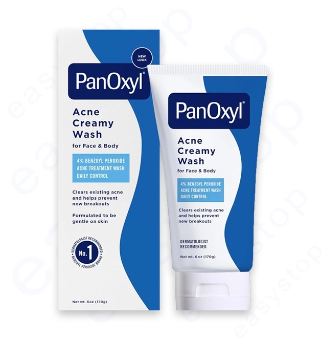 PanOxyl Acne Creamy Wash with 4% Benzoyl Peroxide