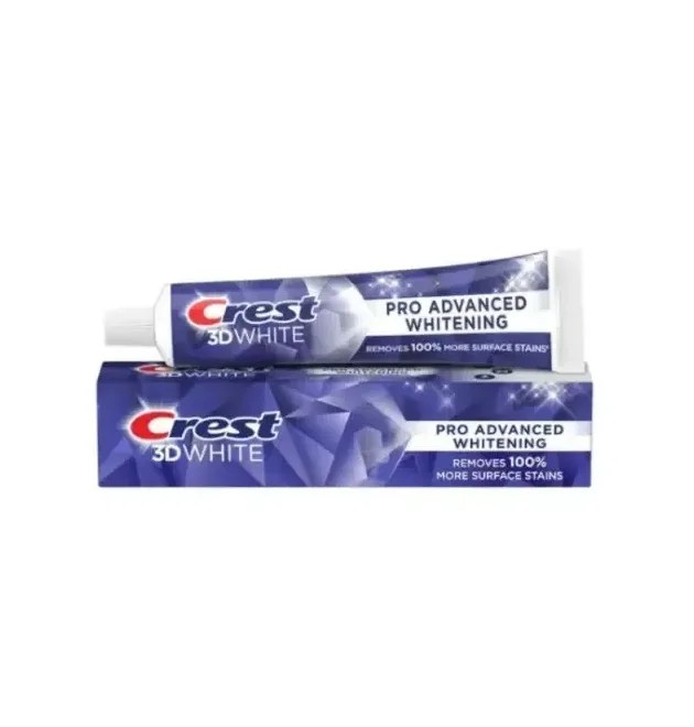 Crest 3D White Pro Advanced Whitening Fluoride Toothpaste