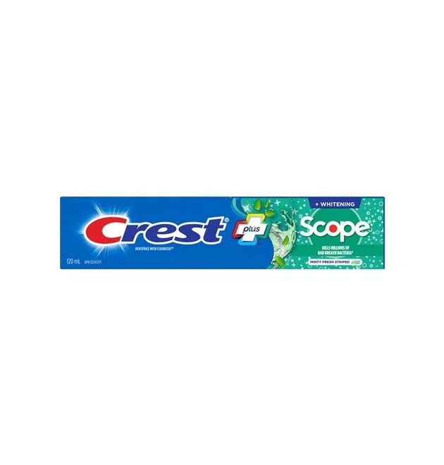 Crest Complete Advanced + Scope Active Foam Toothpaste – Cavity Protection, Stain Removal and Fresh Breath
