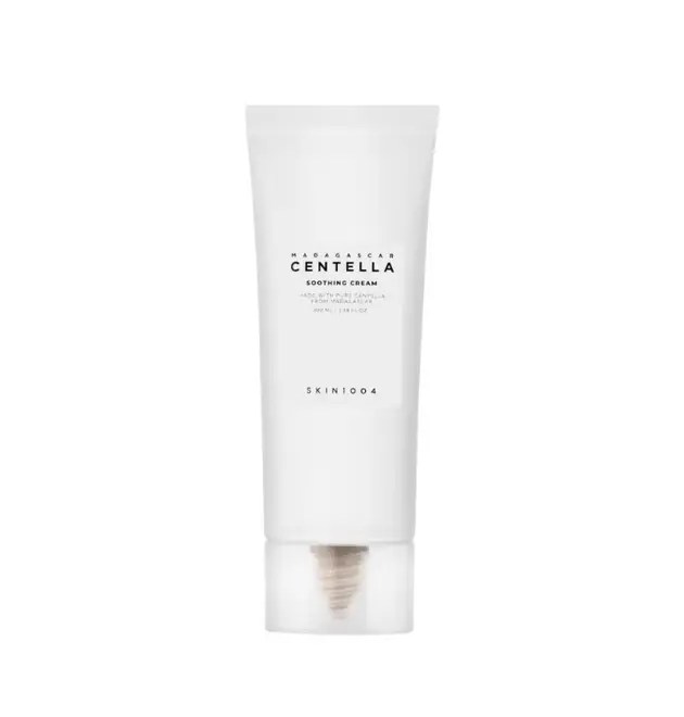SKIN1004 Madagascar Centella Soothing Cream – Lightweight Facial Moisturizer with Centella Asiatica and Ceramides
